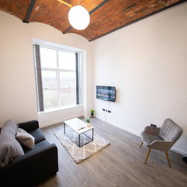 Lovely 1 Bed Manchester Apartment Close to Etihad, Манчестер