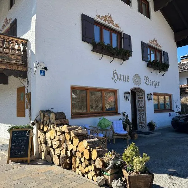 Haus Berger, hotel en Bayrischzell