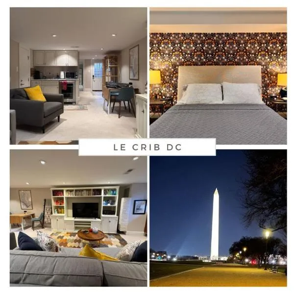 Explore Sights of Washington from Spacious Crib, hotel in Washington, D.C.