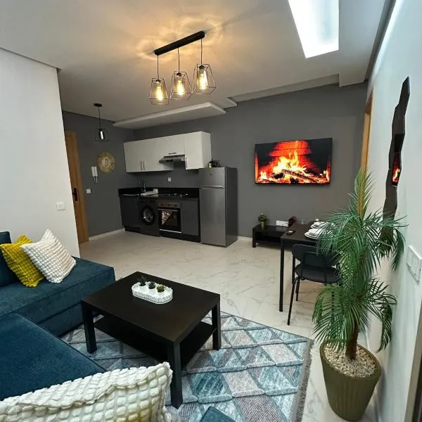 Sublime Cozy Chic Studio Condo in Downtown Casablanca,位于卡萨布兰卡的酒店