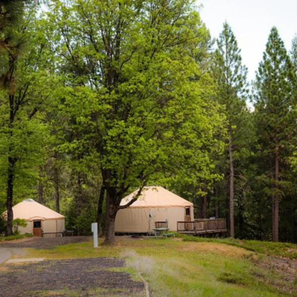 Yosemite Lakes Hillside Yurt 1, hotell sihtkohas Harden Flat