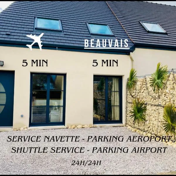 Kay DouDou 60m2 - 5 min Aéroport, ξενοδοχείο σε Bonlier