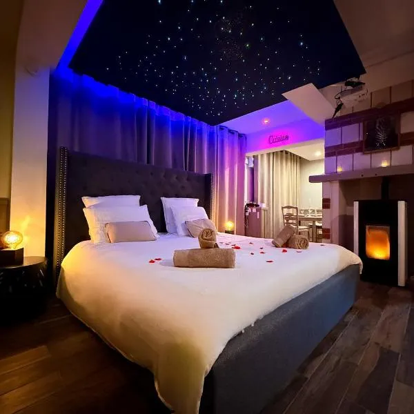 L'Évasion Étoilée - Jacuzzi Spa Sauna Hammam, hotel in Bray-sur-Somme