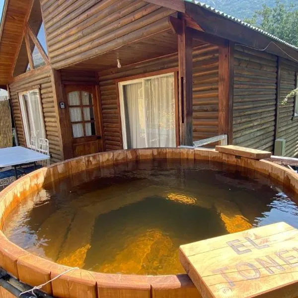 Cabañas Lamoni, con bajada al río, hôtel à Guayacán