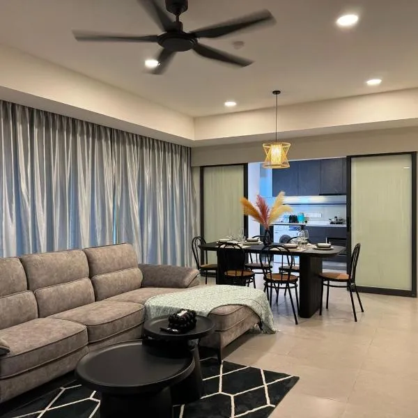 The Atrium at Jalan Ampang by OKBnB - Classy 3Bedroom Family Suite nearby KLCC , TRX and Pavilion KL, hôtel à Kuala Lumpur