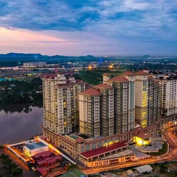 Riverine Diamond Condominium at City Centre, ξενοδοχείο σε Kuching