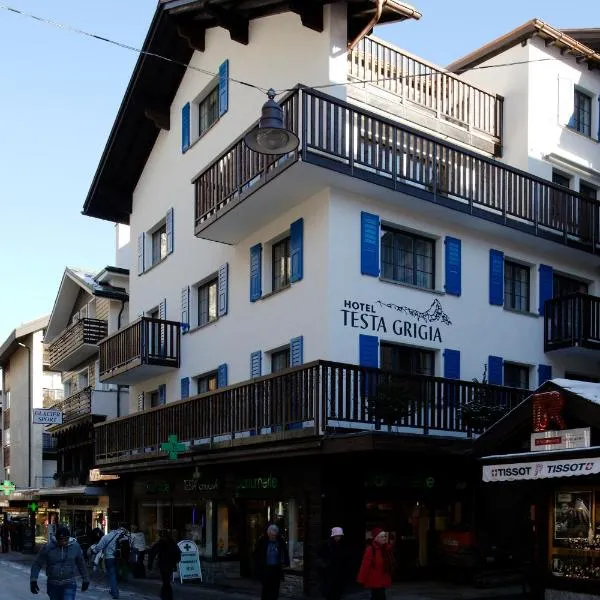 Hotel Garni Testa Grigia, hotell Zermatis