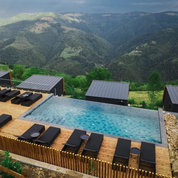 The Altitude Cabin Resort, hotell sihtkohas Măguri