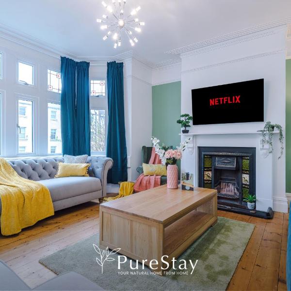 Incredible 5 Bedroom House with 7 actual Beds By PureStay - 3 min walk to Central Bath, Bath