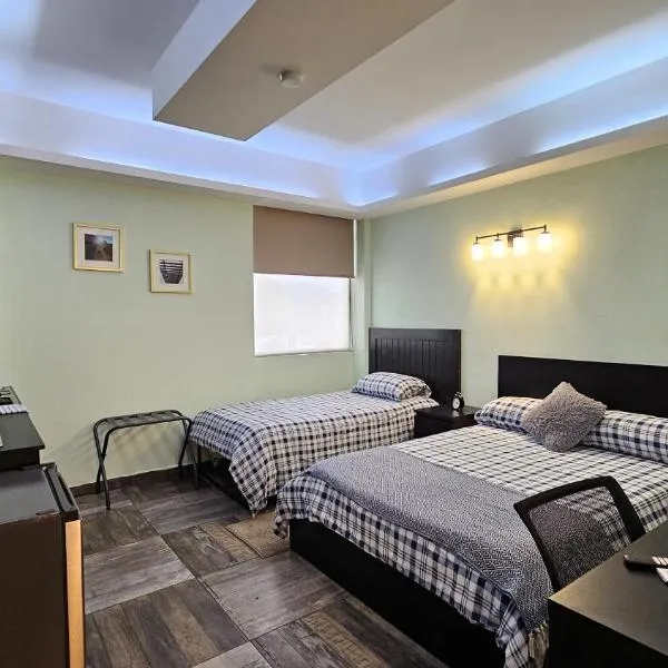 A27 Premium Suite BLACK PLUS Cocina Terraza Companies Work Teams 1-3 PAX, hotel u gradu Kuautitlan Iskali