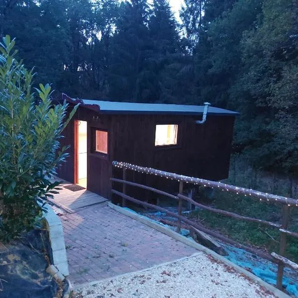 Roulotte de Lustin、プロフォンドヴィルのホテル