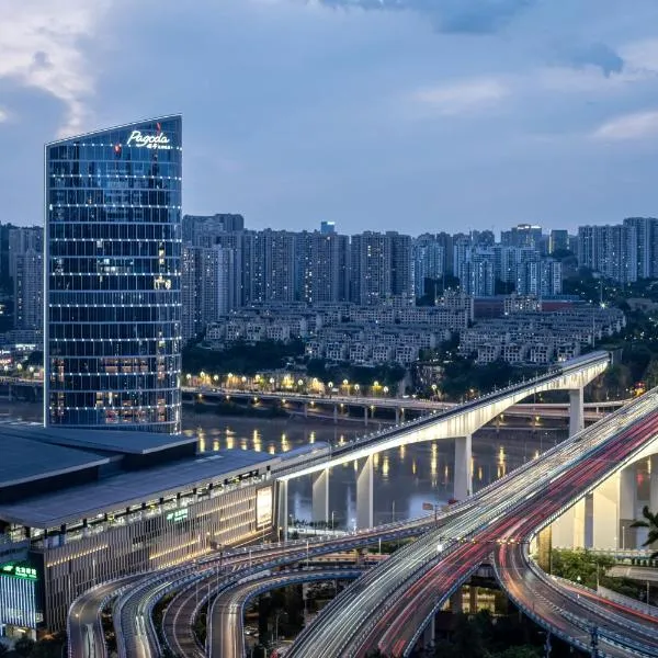 Pagoda Hotel Of SSAW ChongQing International Land-sea, hotel v destinaci Čchung-čching
