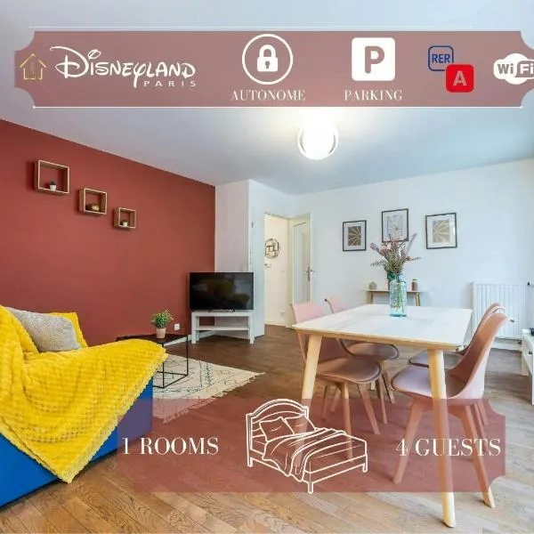 Vercoatta Cocon Appart - Near to Disneyland, hôtel à Serris