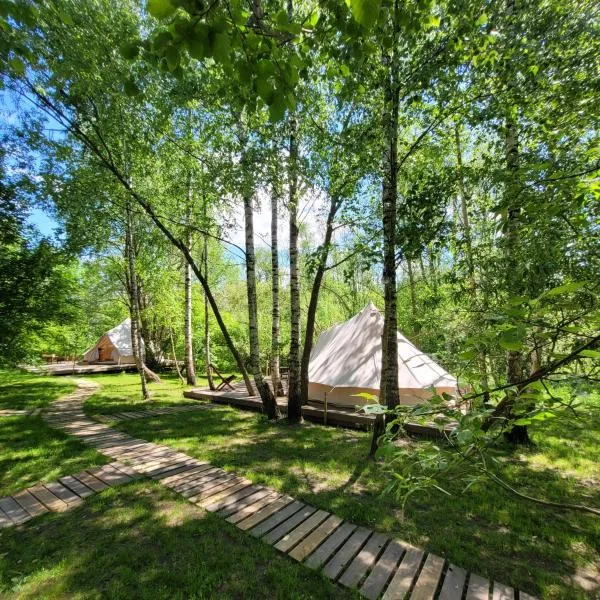 Stovyklavietė TekaTeka, hotel v destinácii Anykščiai