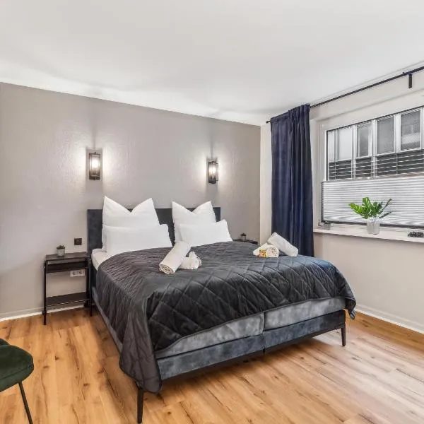 Modernes 2 Zimmer Apartment mit Balkon, zentrale Lage, hotel in Bremen