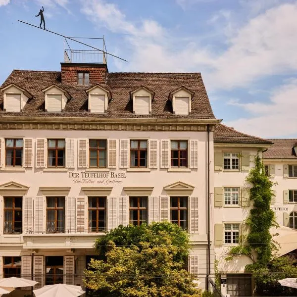 Gast - und Kulturhaus Der Teufelhof Basel, hotel v Basileji