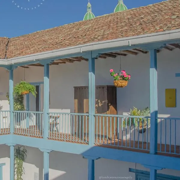 Hotel Casa Manoa Sesquile，位于Sesquilé的酒店