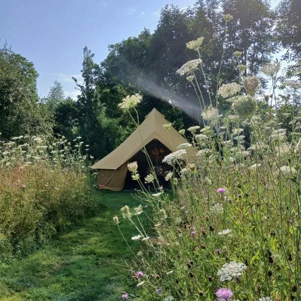 Natuurglamping 't Wijland, hotell sihtkohas Maarkedal