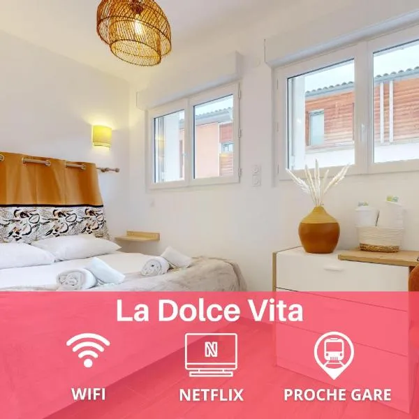 expat renting - Le Dolce Vita - Netflix, hotel in Toulouse