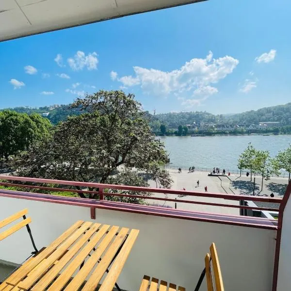 Apartment am Deutschen Eck, hotel v Koblenci