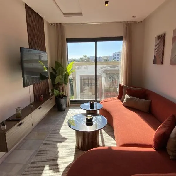 Modern & Fully equipped 1BDR Flats in Palmiers Central Casablanca with Terrace & Parking, hotel in Maarif