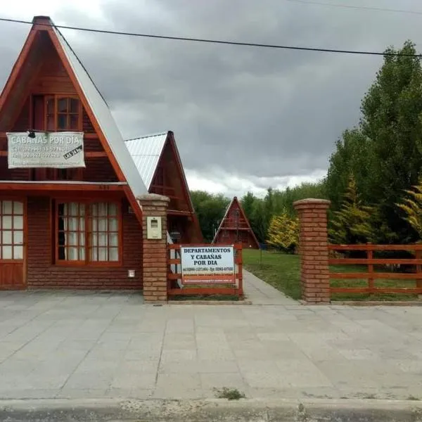 cabañas rio santa cruz, hôtel à Comandante Luis Piedrabuena