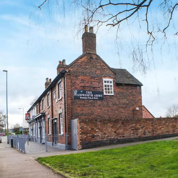 OYO Tamworth Arms Boutique Pub & Hotel、タムワースのホテル