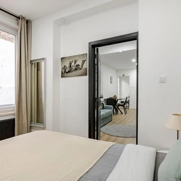 Cosy appartement met tuin in centrum Antwerpen Gratis parking Free Parking!, hotel in Antwerp
