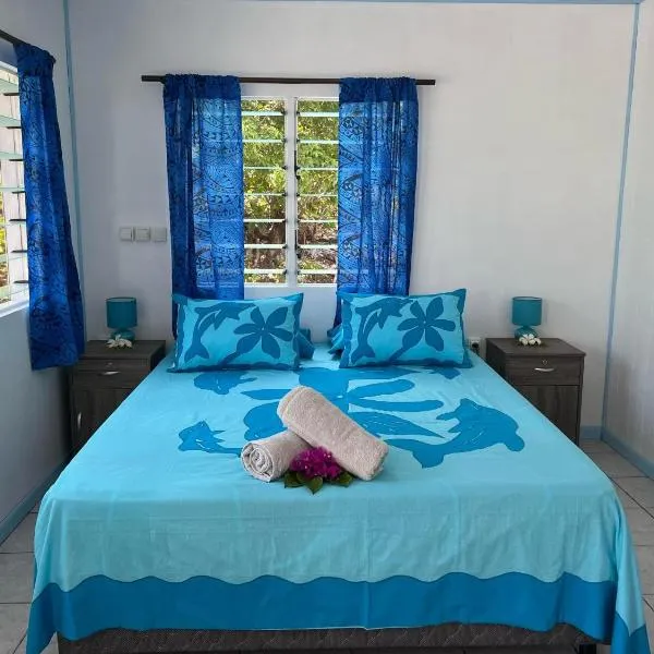 Chez Guy , chambre familiale, hotel v destinaci Tiputa