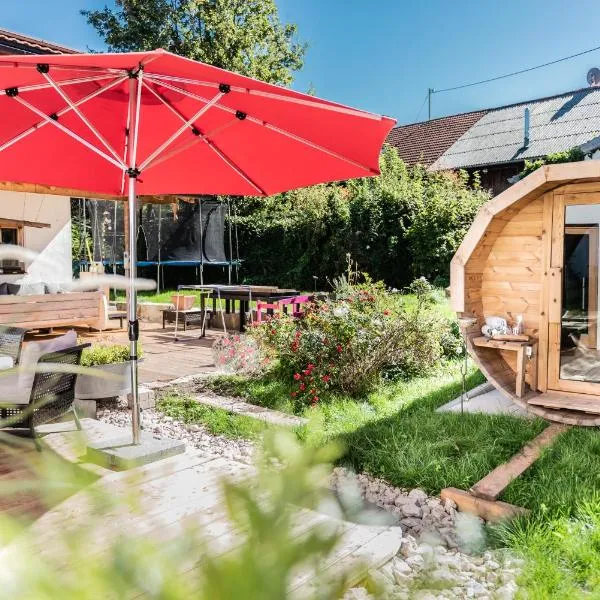 Exklusives Design Hideaway & Sauna，位于Warngau的酒店