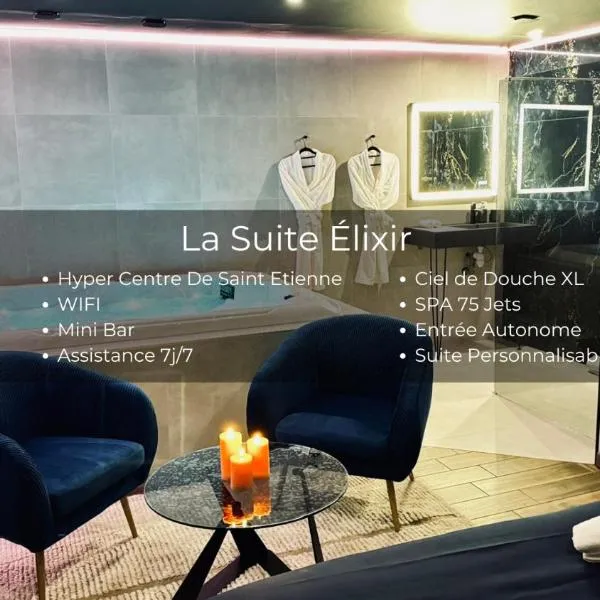 La Suite Élixir & Spa, hotel v destinaci Saint-Étienne