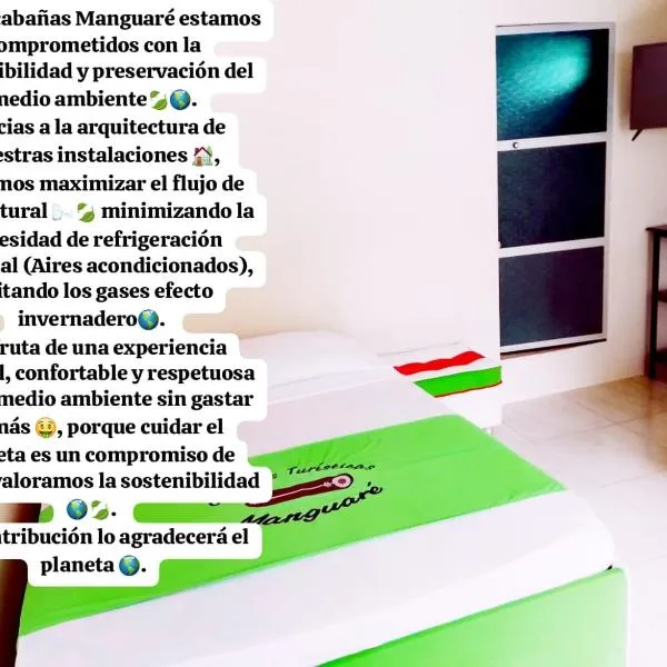 Ecocabañas Manguare, hótel í Puerto Nariño