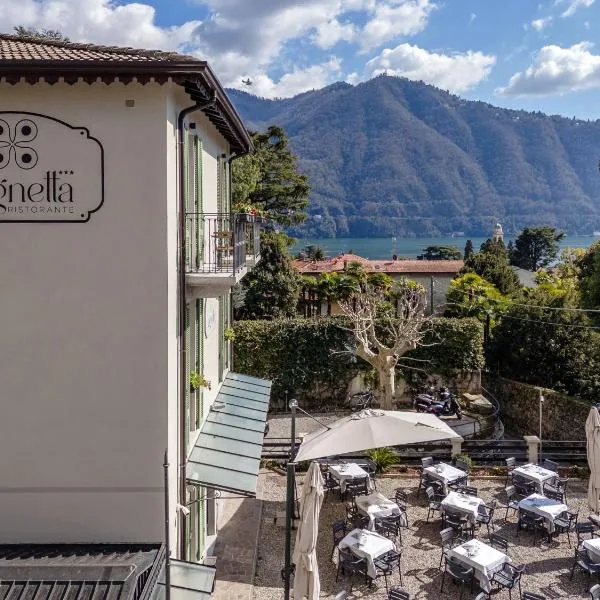 Viesnīca Hotel Ristorante La Vignetta Cernobbio pilsētā Černobijo