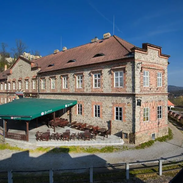 Residence Knížecí Dvůr, hotel v Hlubokej nad Vltavou