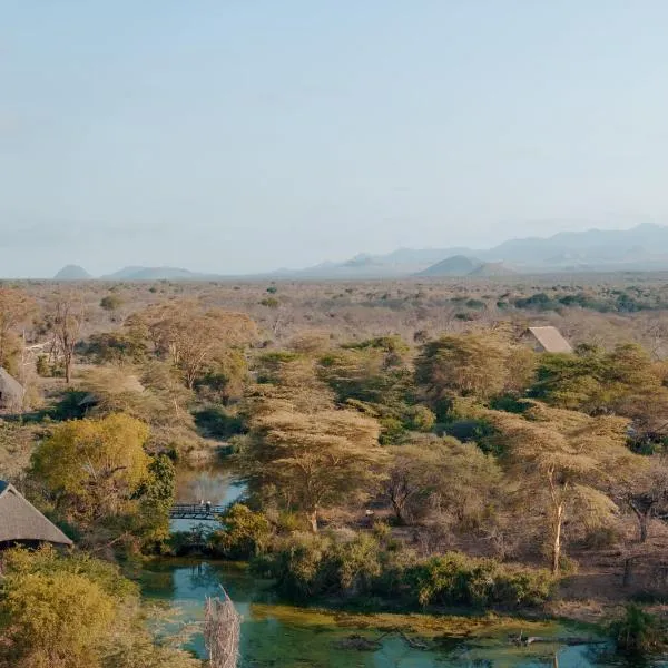 Finch Hattons Luxury Tented Camp, hotell sihtkohas Tsavo