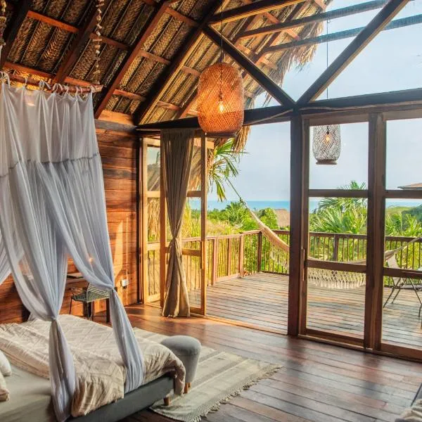 Cabaña Colibri Cielva Tayrona Vista al Mar con Aire Acondicionado Tax Free, hotell sihtkohas Los Naranjos