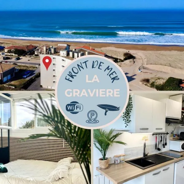 La Gravière, Cozy Studio Wifi & Parking 20M Océan Surf Plage, hotel in Soorts-Hossegor