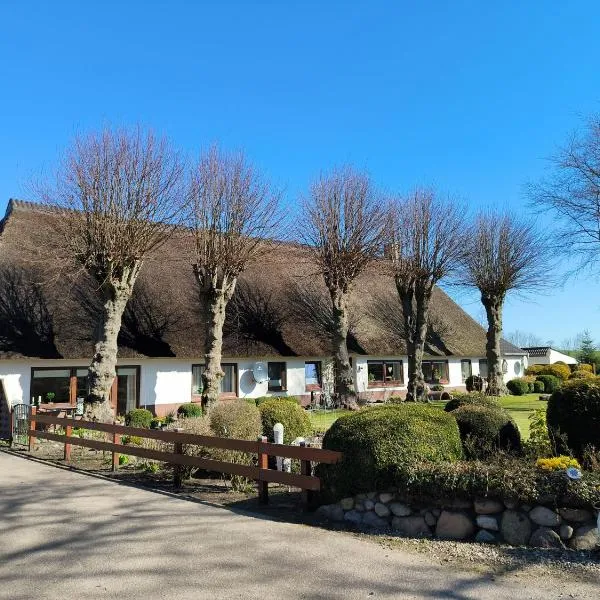 Huber - gemütliche FeWo mit Terrasse und Garten auf dem Lande, ξενοδοχείο σε Sieverstedt