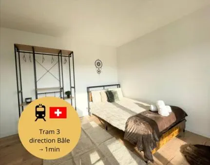 V5 Très Joli Studio proche Bâle, hotel v destinaci Saint-Louis