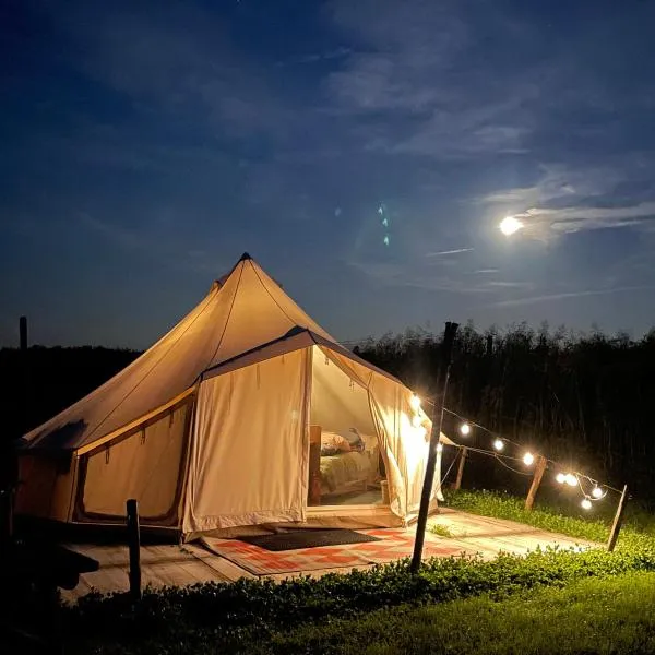 Voedselbos Camping Koperwiek, ξενοδοχείο σε Hazerswoude-Dorp