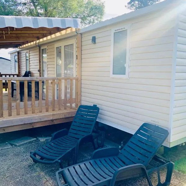 MOBIL HOME LUXUEUX de 3ch - CAMPING LA PIGNADE 4 Etoiles - RONCE-LES-BAINS - COTE ATLANTIQUE、ラ・トランブラードのホテル