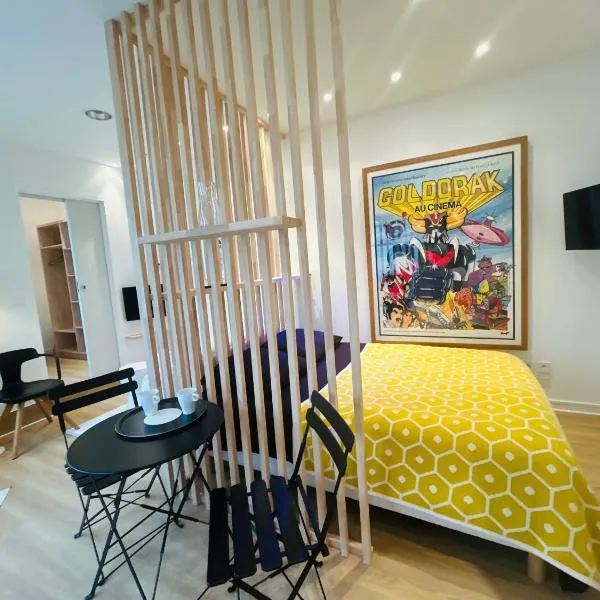 Le GOLDORAK - Hypercentre, parking privé et climatisation, hotel in Niort
