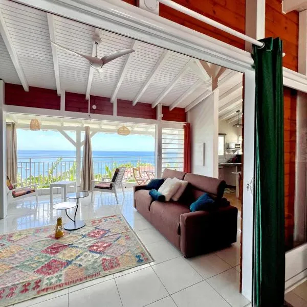 Issa Blue Appartement Vue sur Mer, hotel a Bouillante