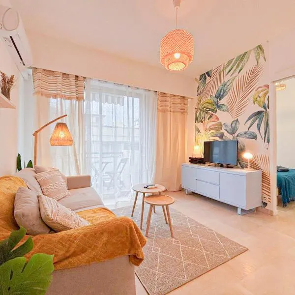 Plage, Promenade & confort - Wifi, AC, 4 pers, hôtel à Nice