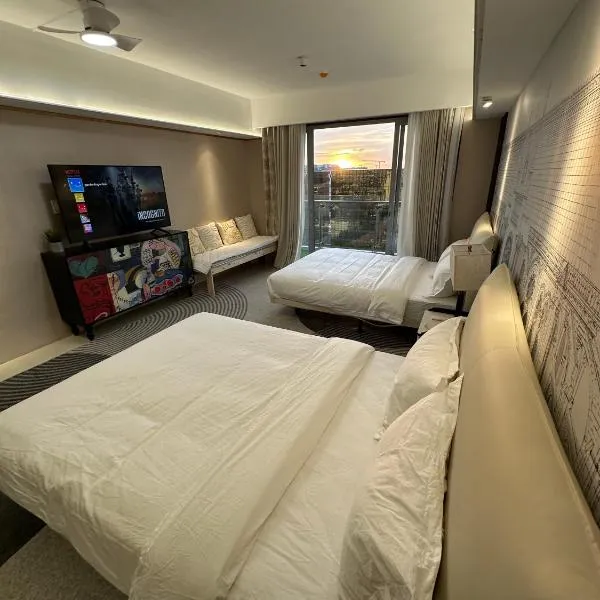 Luxury Penthouse hotel near City of Dreams Airport Okada Solaire Casino2, hotel in Manila