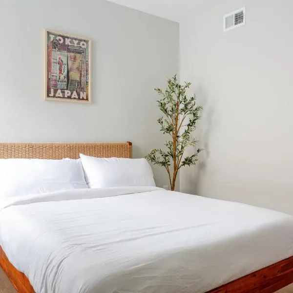 Stylish Stay in Center City, French-Japanese & Minimalist Vibes, hôtel à Philadelphie