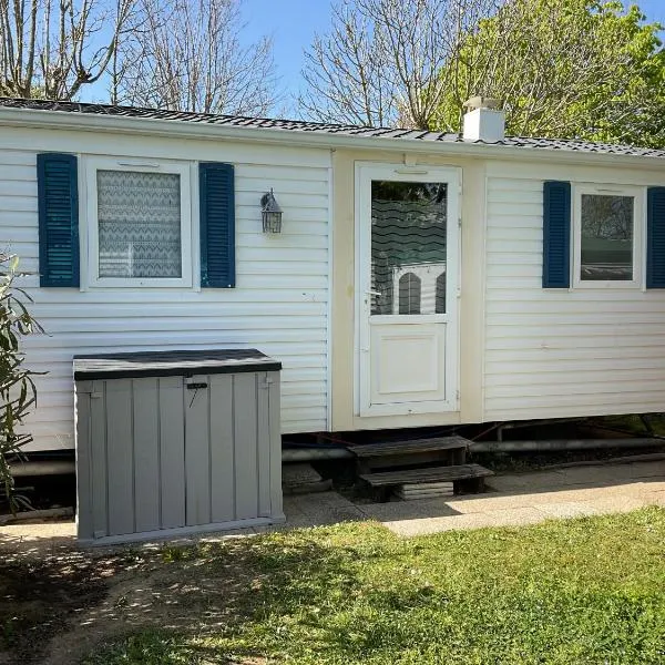 Mobilhome Île d Oléron Camping Les Tamaris、サン・ピエール・ドレロンのホテル
