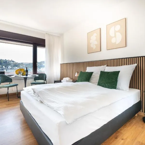 City Apartment mit Rheinblick by Moliho, hotel i Koblenz
