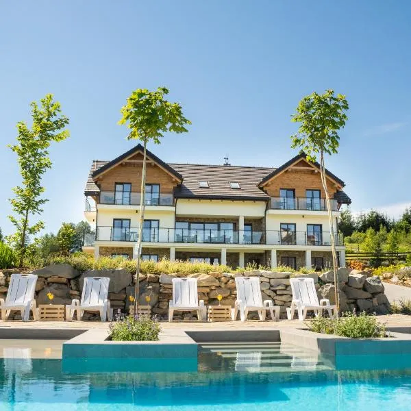 Skalnica - Apartamenty w Bieszczadach nad Soliną, hotel in Berezka