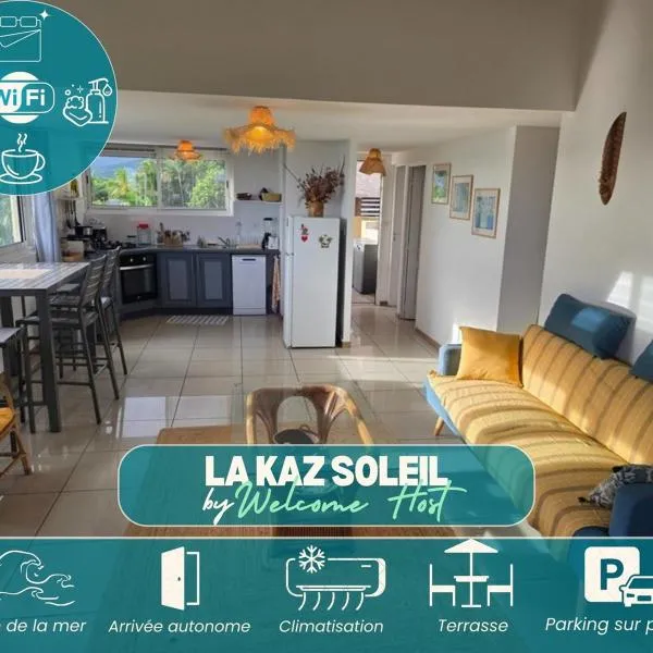 La Kaz Soleil, appartement cosy à Saint-Leu, viešbutis mieste Sen Lė